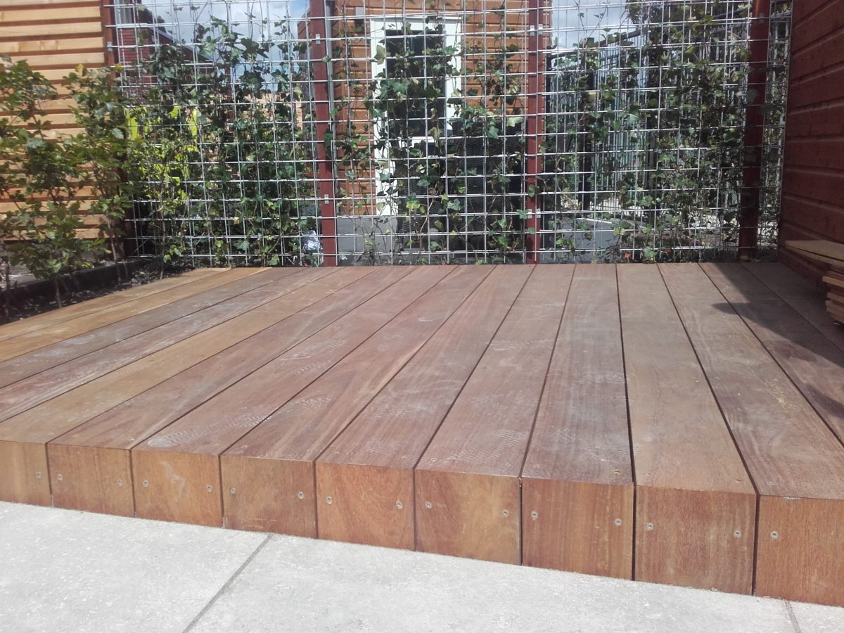 vlonder maatwerk hardhout