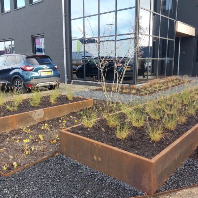 maatwerk bakken Cortenstaal